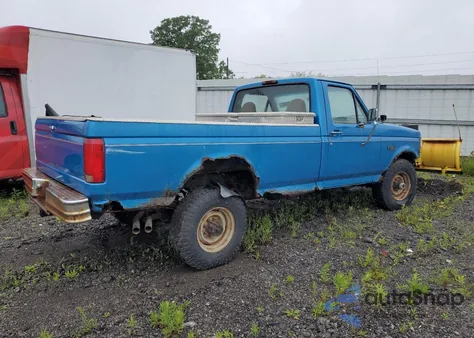 1996 Ford F250 z USA, uszkodzony, nr VIN 2FTHF26H7TCA30362